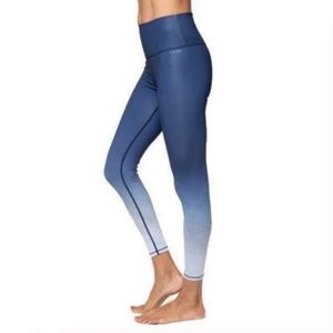 NEW AR-33 Alpha High Waist Ocean fade athletic yoga legging size S